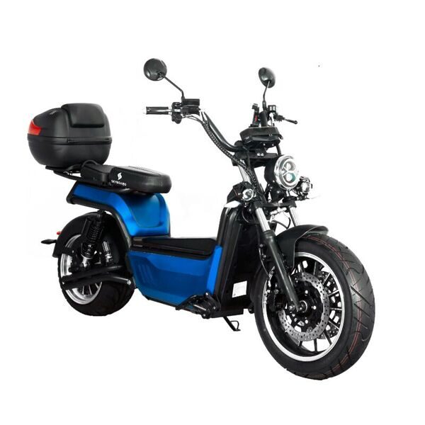 Электроскутер-Skyboard-Skyboard-Amur-Blue-BR100-5000W-общий-вид-спереди